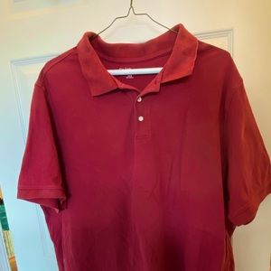 Maroon polo shirt sleeve 3xl